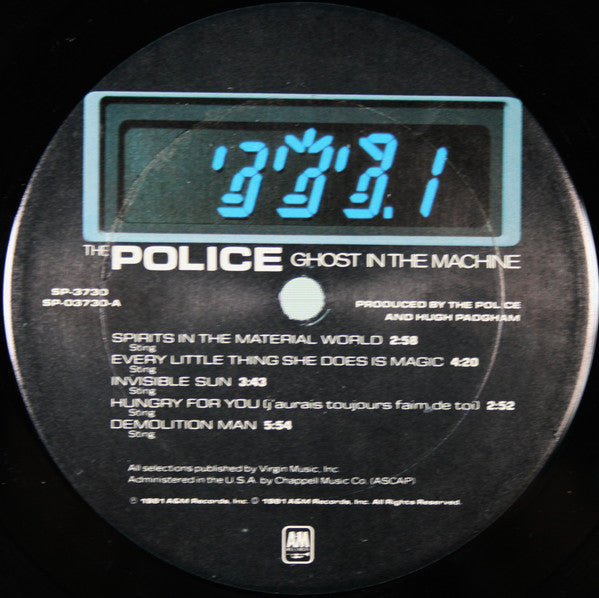 The Police - Ghost In The Machine - LP