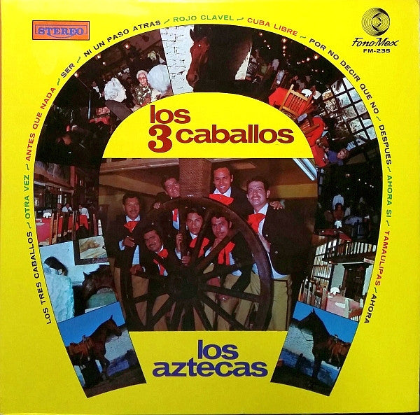 Los Aztecas - Los 3 Caballos - LP