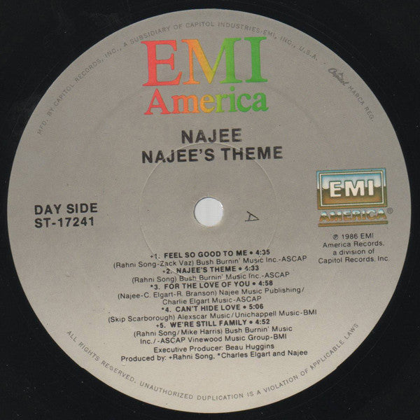 Najee - Najee's Theme - LP