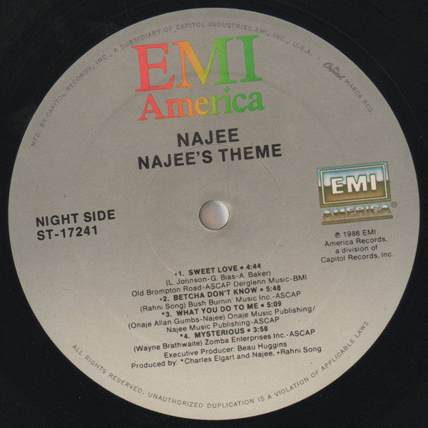 Najee - Najee's Theme - LP