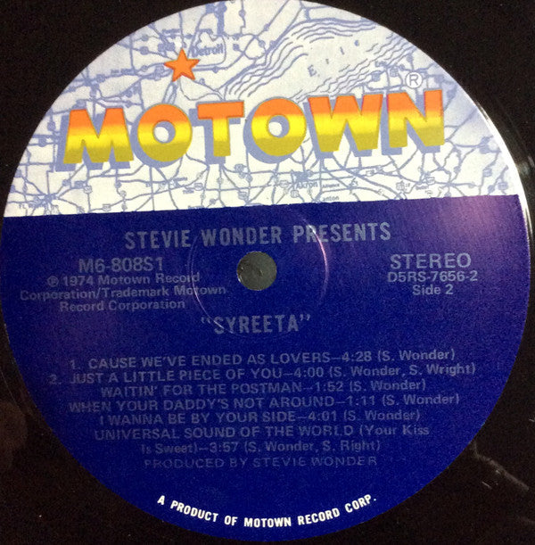 Stevie Wonder Presents Syreeta - Syreeta - LP