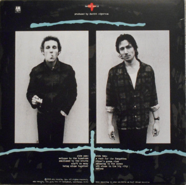 David + David - Boomtown - LP