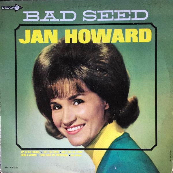 Jan Howard - Bad Seed - LP