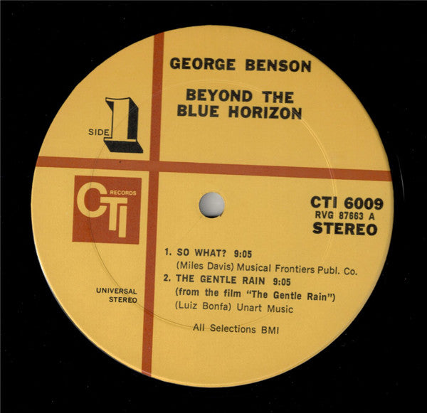 George Benson - Beyond The Blue Horizon - LP