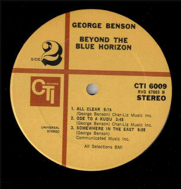 George Benson - Beyond The Blue Horizon - LP