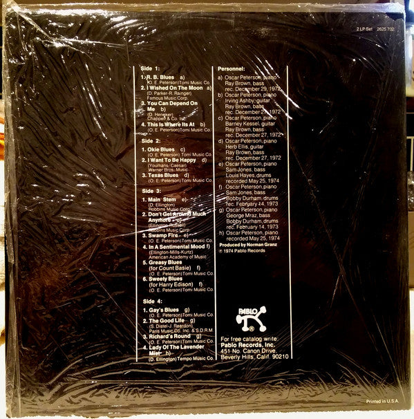 Oscar Peterson - The History Of An Artist - LP