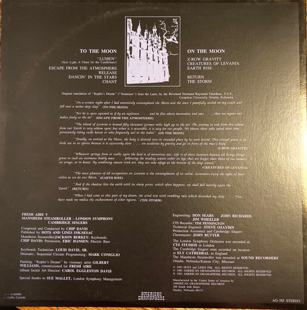 Mannheim Steamroller - Fresh Aire V - LP