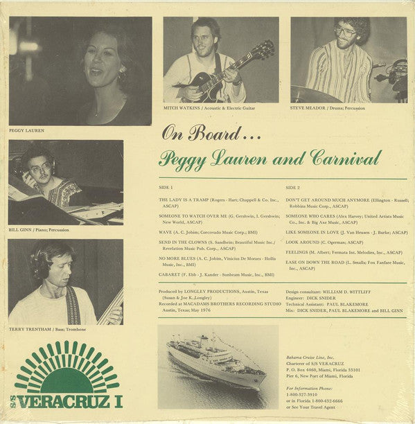 Peggy Lauren And Carnival - On Board... - LP