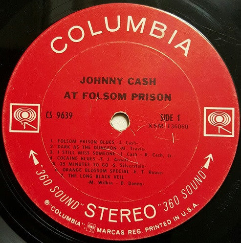 Johnny Cash - At Folsom Prison - LP