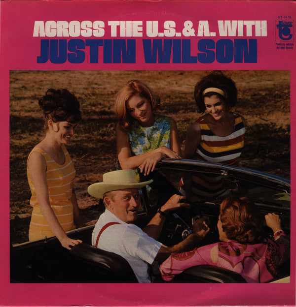 Justin Wilson - Across The US&A With Justin Wilson - LP
