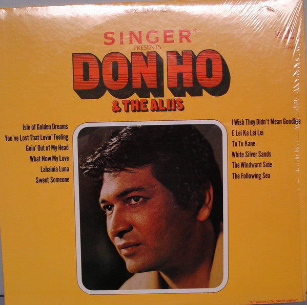 Don Ho And The Aliis - Singer Presents - LP