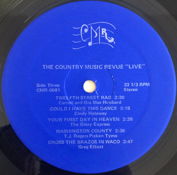 Johnnie High And Susie Slaughter - The Country Music Revue - LP