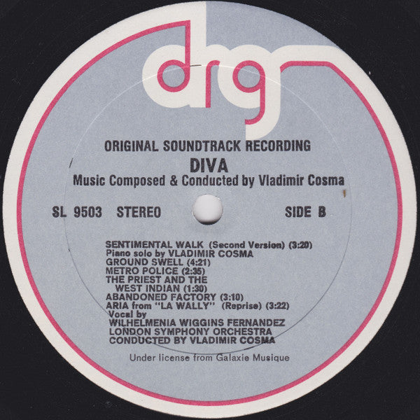 Vladimir Cosma - Diva (Original Soundtrack Recording) - LP