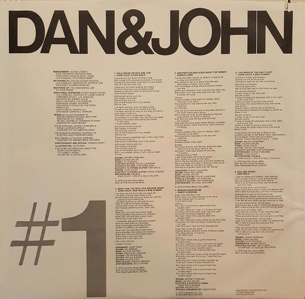 England Dan & John Ford Coley - Dr. Heckle And Mr. Jive - LP