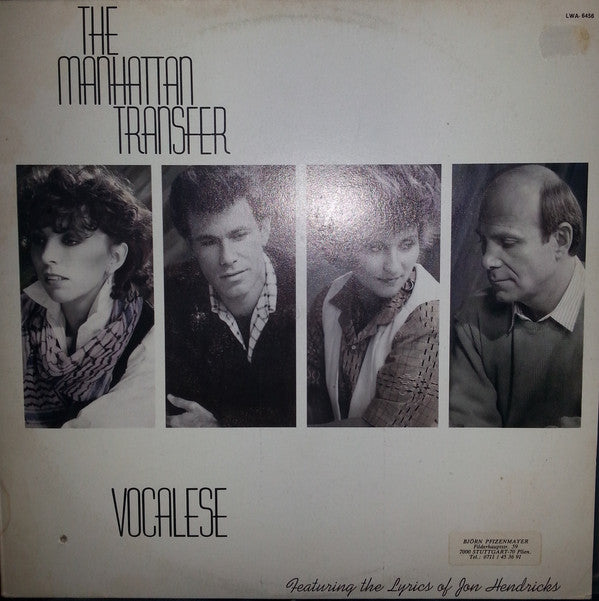 The Manhattan Transfer - Vocalese - LP