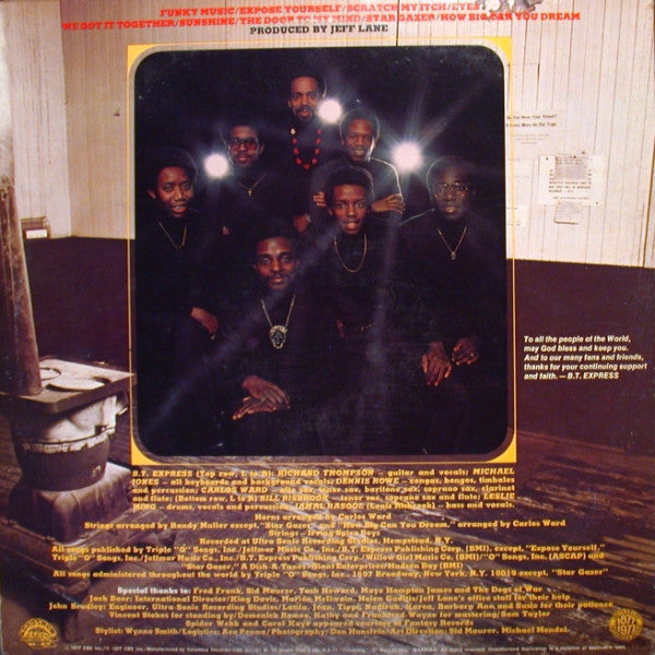 B.T. Express - Function At The Junction - LP