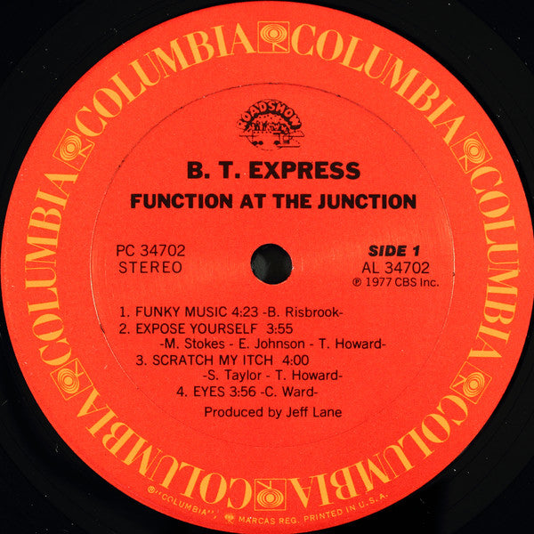 B.T. Express - Function At The Junction - LP