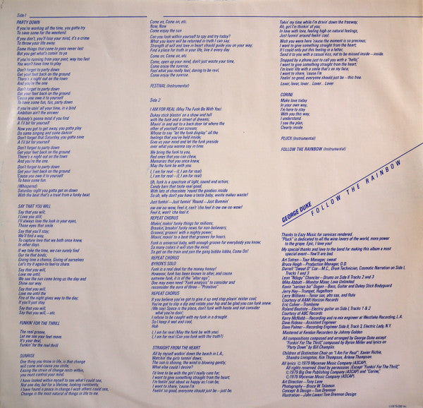 George Duke - Follow The Rainbow - LP