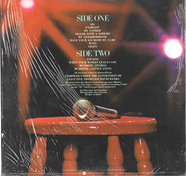 Richard Pryor - Richard Pryor's Greatest Hits - LP
