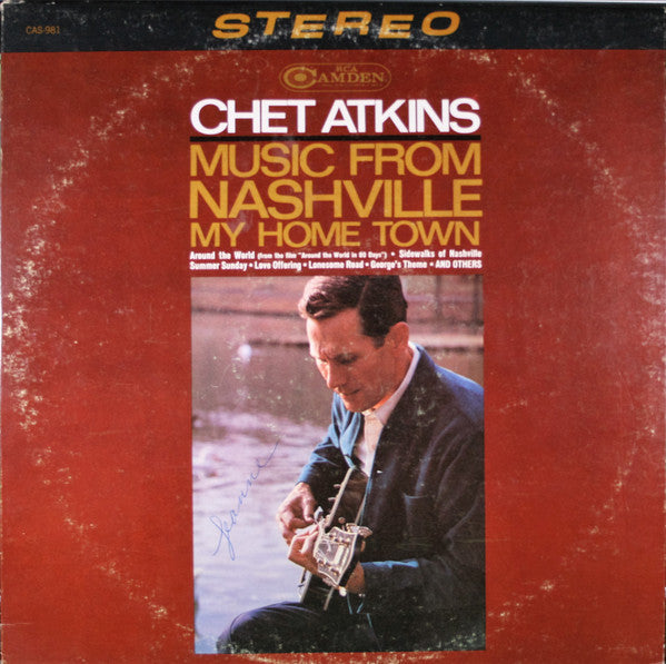 Chet Atkins - Music From Nashville My Home Town - LP