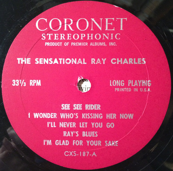 Ray Charles - The Sensational Ray Charles - LP