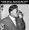 Junior Wells With Muddy Waters, Elmore James & The Aces (4) - Blues Hit Big Town - LP