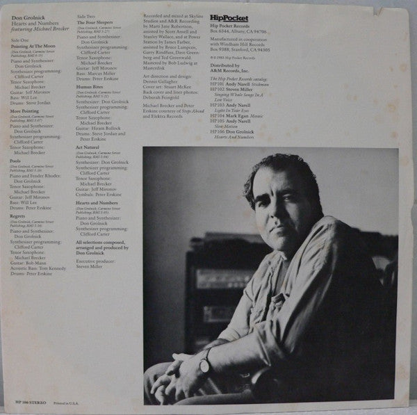 Don Grolnick Featuring Michael Brecker - Hearts And Numbers - LP