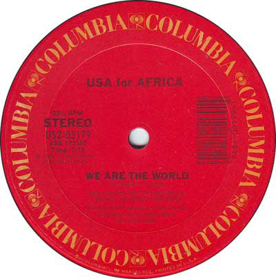 USA For Africa - We Are The World - LP