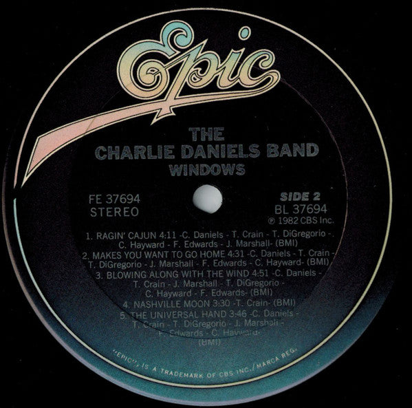 The Charlie Daniels Band - Windows - LP