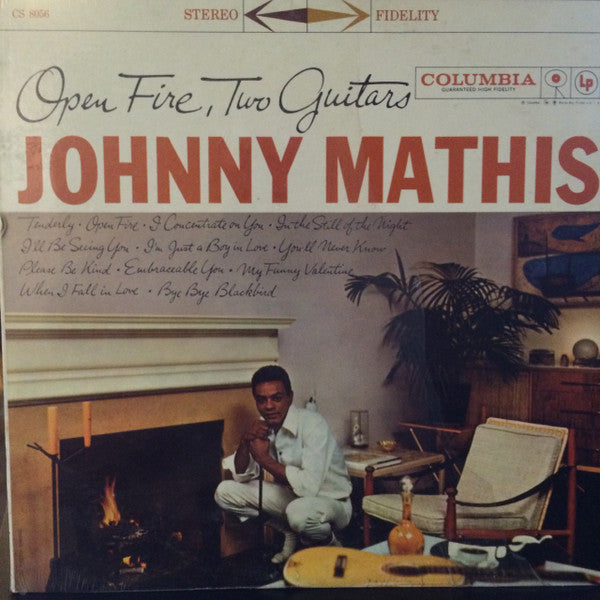 Johnny Mathis - Open Fire, Two Guitars - LP