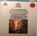 Johann Sebastian Bach, Stockholm Bach Choir, Concentus Musicus Wien, Nikolaus Harnoncourt - Die 6 Motetten BWV 225-230 = The 6 Motets = Les 6 Motets - LP