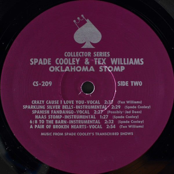 Spade Cooley & Tex Williams - Oklahoma Stomp - LP