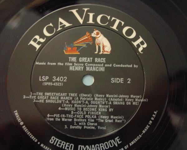 Henry Mancini - The Great Race - Music From The Film Score - LP