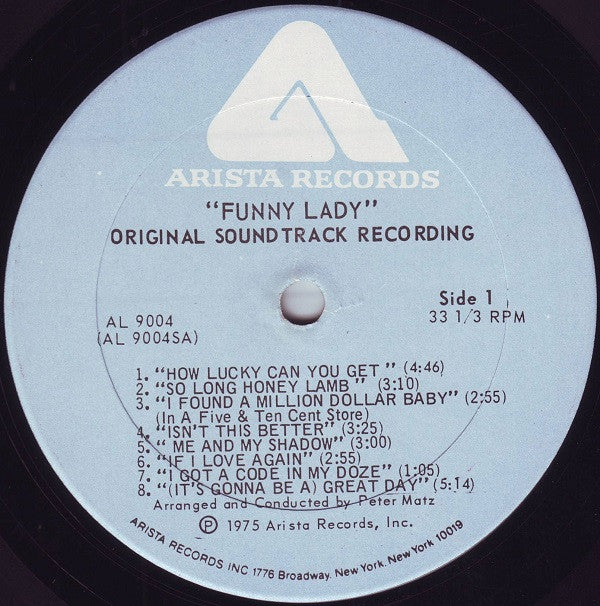 Barbra Streisand, James Caan - Funny Lady (Original Soundtrack Recording) - LP