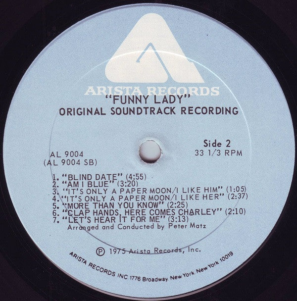 Barbra Streisand, James Caan - Funny Lady (Original Soundtrack Recording) - LP