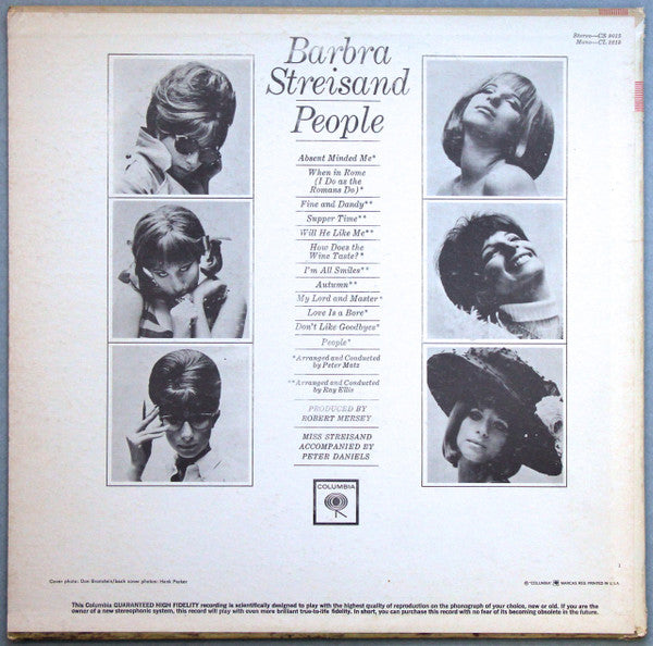 Barbra Streisand - People - LP
