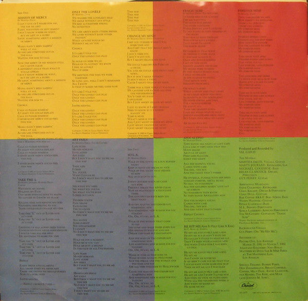 The Motels - All Four One - LP