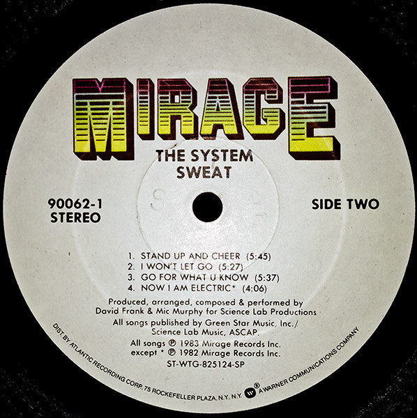 The System - Sweat - LP