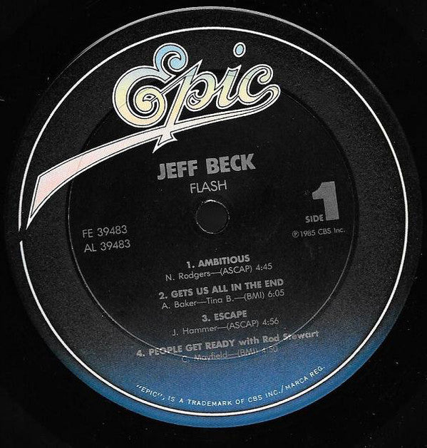 Jeff Beck - Flash - LP