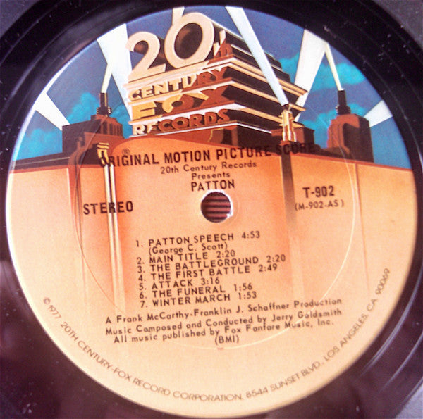 Jerry Goldsmith - Patton (Original Motion Picture Score) - LP