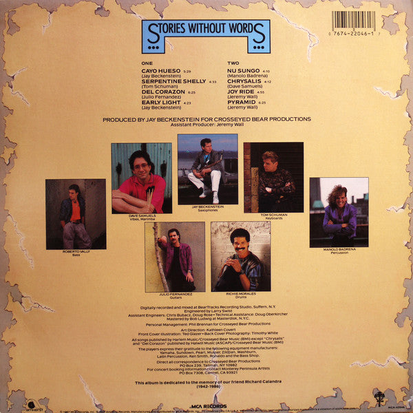 Spyro Gyra - Stories Without Words - LP
