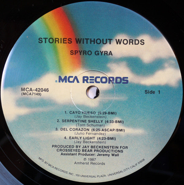 Spyro Gyra - Stories Without Words - LP
