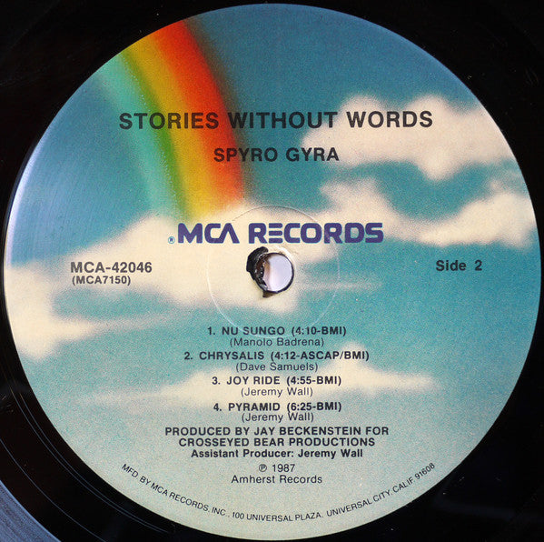 Spyro Gyra - Stories Without Words - LP