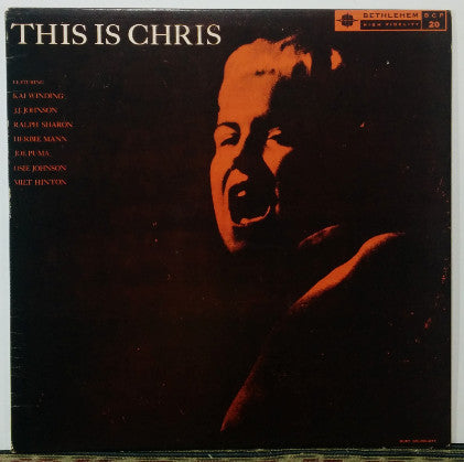 Chris Connor - This Is Chris - LP