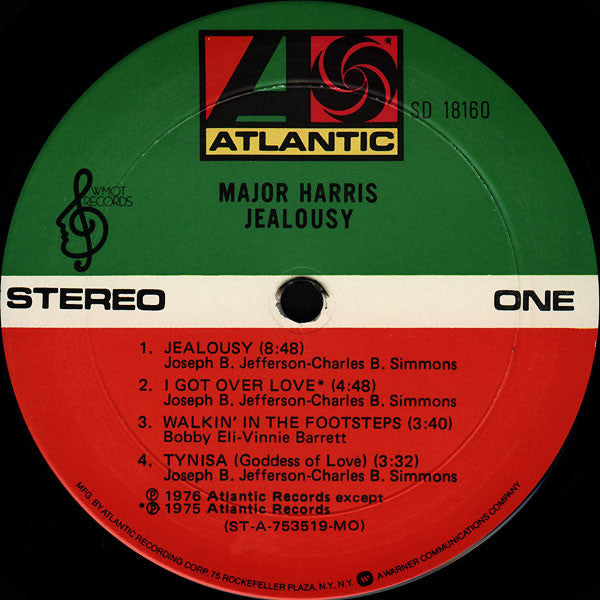 Major Harris - Jealousy - LP