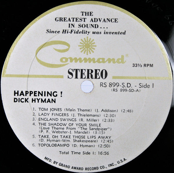 Dick Hyman - Happening! - LP