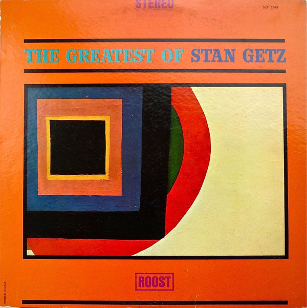 Stan Getz - The Greatest Of Stan Getz - LP