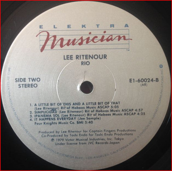 Lee Ritenour - Rio - LP