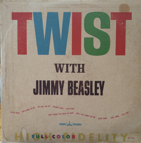Jimmy Beasley - Twist With Jimmy Beasley - LP