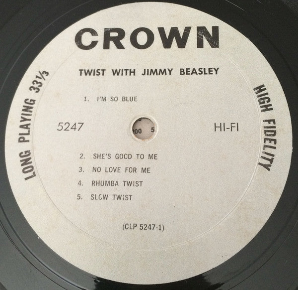 Jimmy Beasley - Twist With Jimmy Beasley - LP
